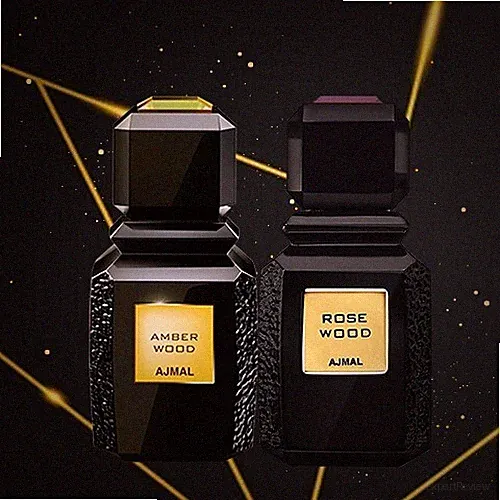 Amber Wood and Rose Wood by Ajmal Perfume EDP for Unisex