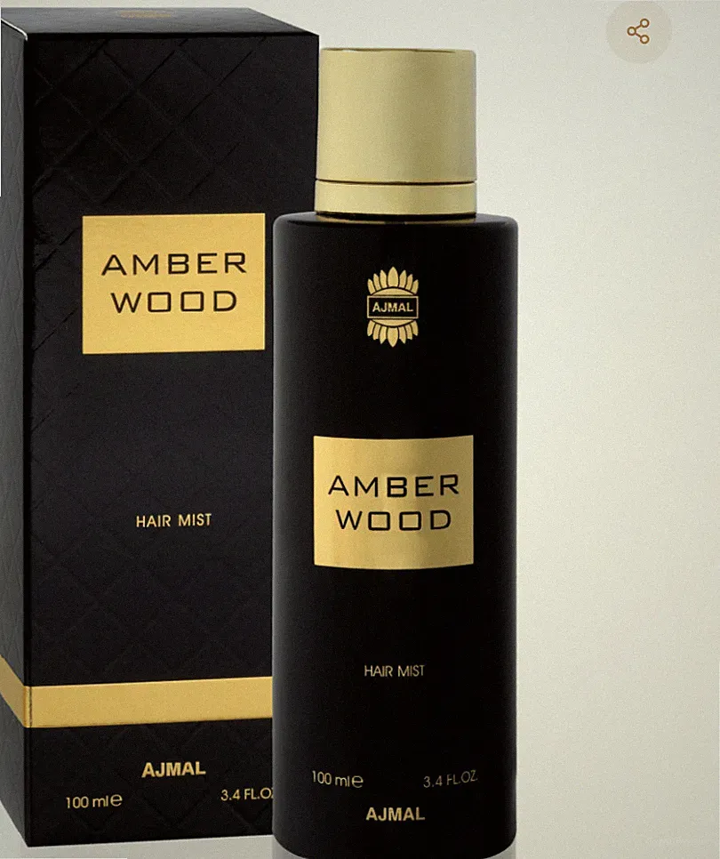 Amber Wood by Ajmal Perfumes 100ml Hair Mist Spray New in Box