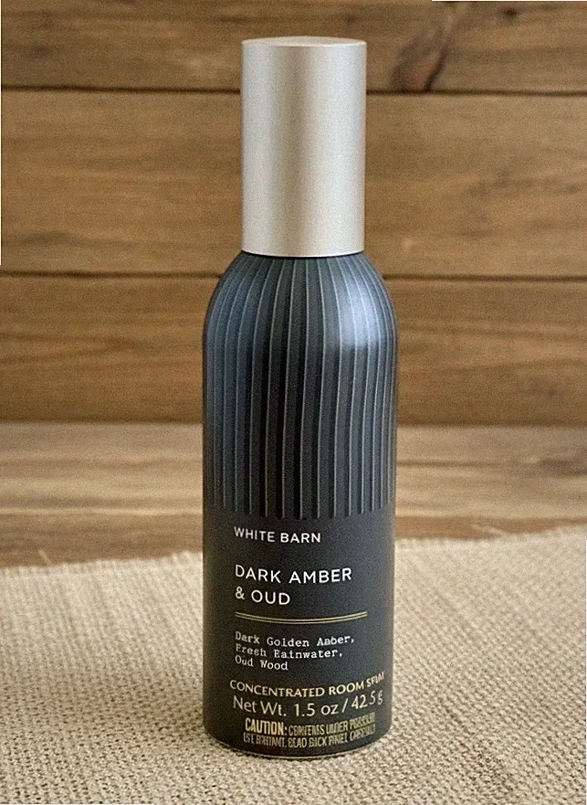Bath & Body Works DARK AMBER & OUD Fragrance Room Spray 1.5 oz