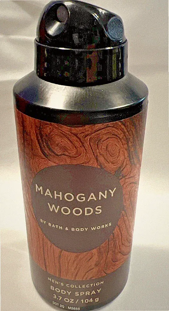 BATH & BODY WORKS MENS BODY SPRAY FRAGRANCE MAHOGANY WOODS
