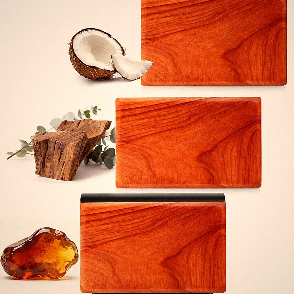 Car Air Freshener - Wood Air Freshener-Teak Amber Cabana Variety Scent Refill...