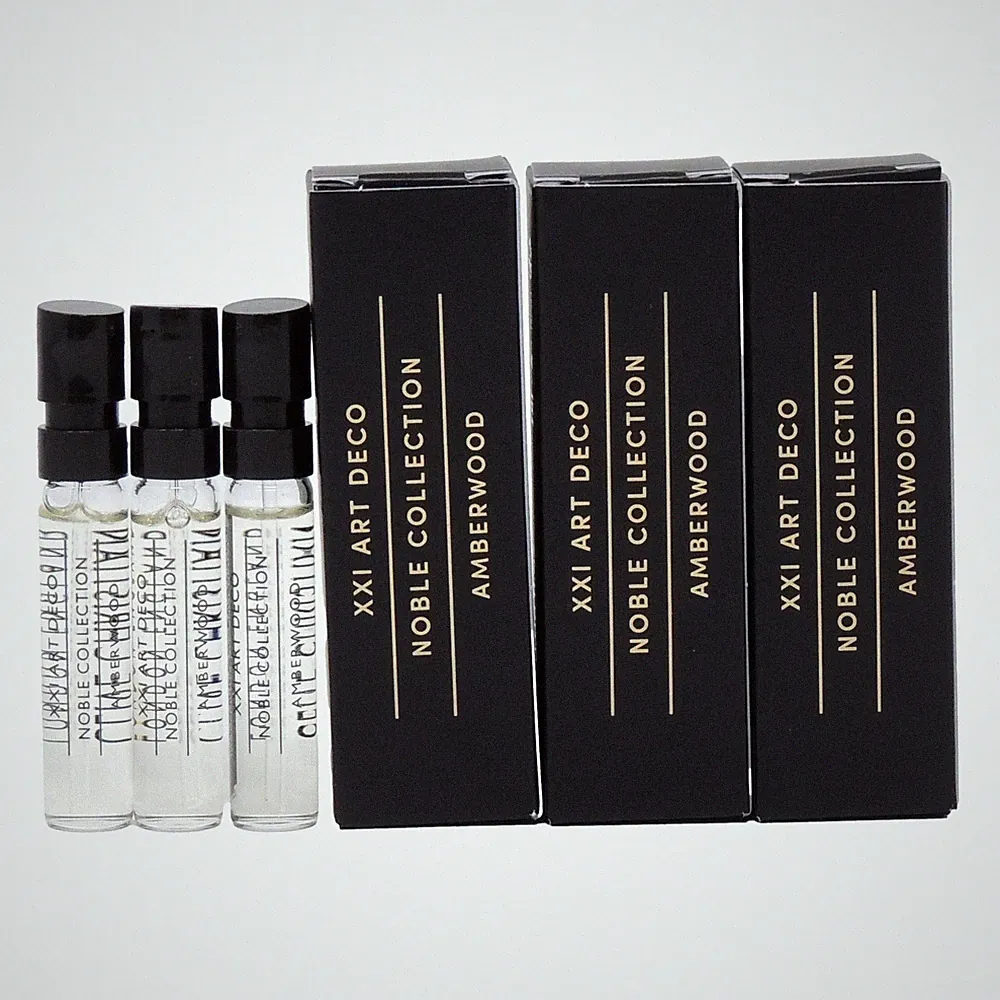 CLIVE CHRISTIAN AMBERWOOD EDP 2.0ml .06fl oz x 3 COLOGNE SPRAY SAMPLE VIALS