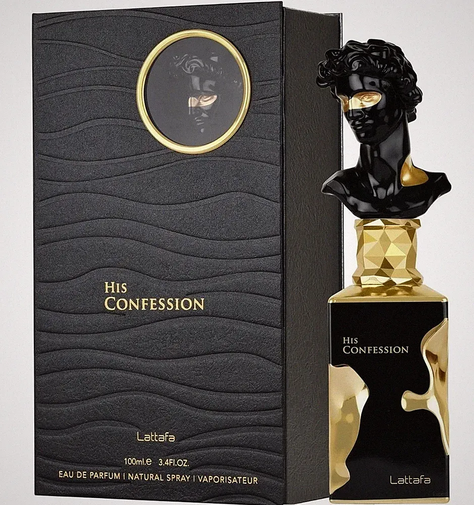 Lattafa His Confession Eau de Parfum Spray 100 ml Amber Wood Musk